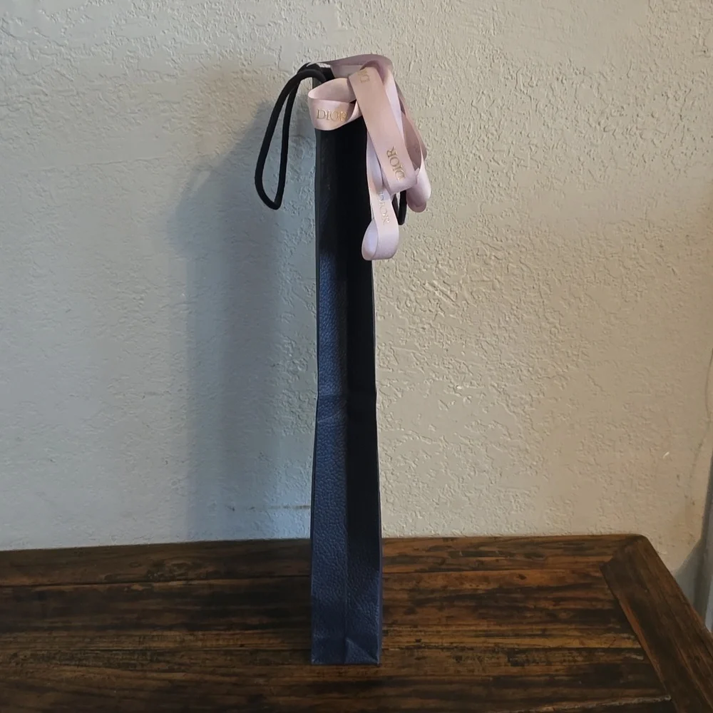 Dior Tall Bag with Ribbon